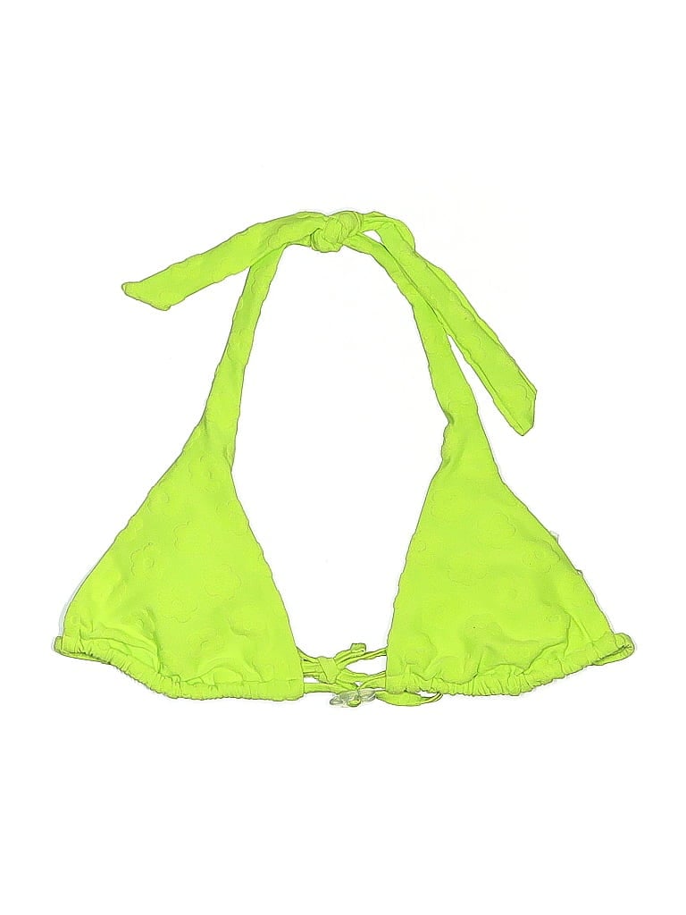 Pre-owned Wild Fable Swimsuit Top Green Swimwear