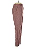 Equipment 100% Wool Tweed Gray Burgundy Wool Pants Size 2 - photo 4