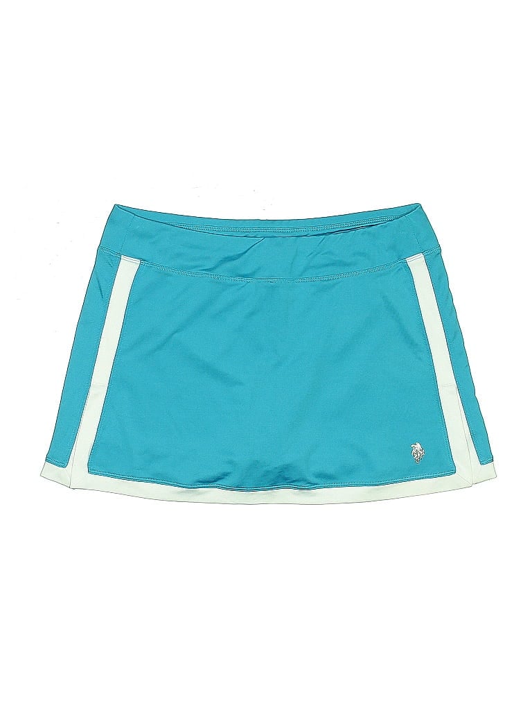 Pre-owned U.s. Polo Assn Active Skort In Blue