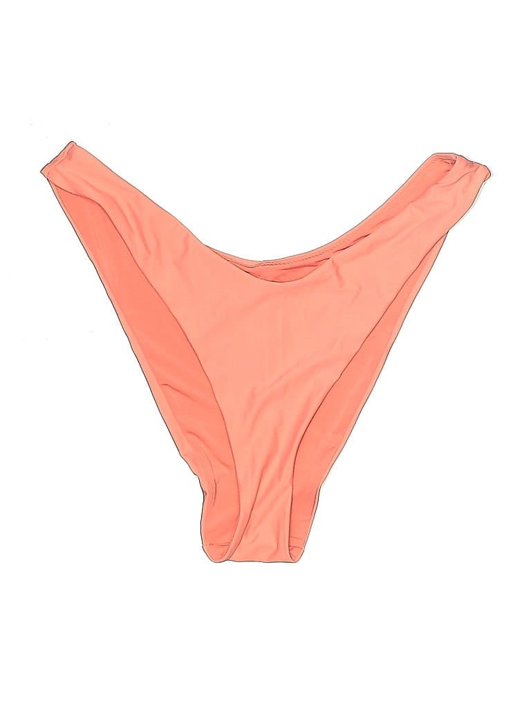 Pre-owned Aerie Swimsuit Bottoms In Orange
