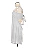 Lulus 100% Polyester Solid Gray Casual Dress Size M - photo 5