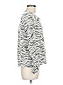 Chaser Animal Print White Pullover Sweater Size M - photo 4