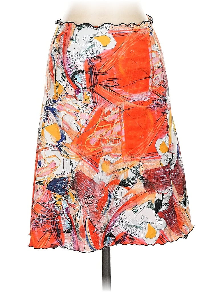 Pre-owned Unbranded Casual Skirt In White