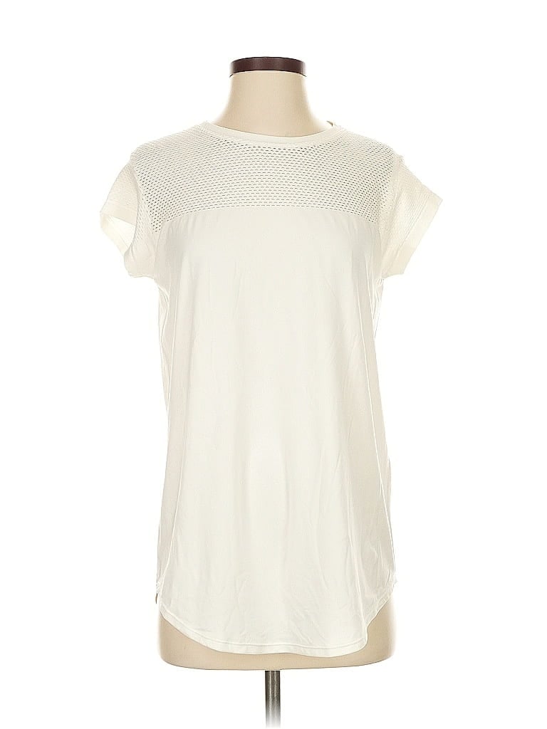Pre-owned Varley Sleeveless T-shirt In White