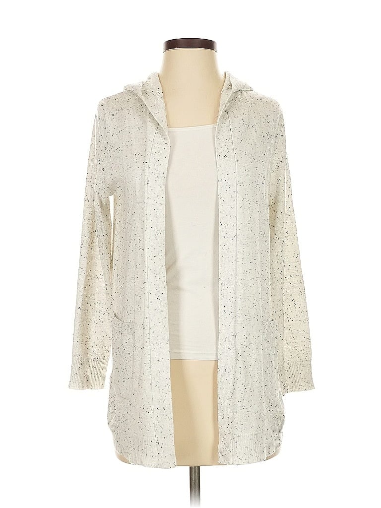 Pre-owned Verve Ami Cardigan Sweater In Silver