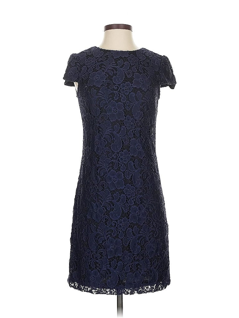 Pre-owned Black Saks Fifth Avenue Cocktail Dress In Blue