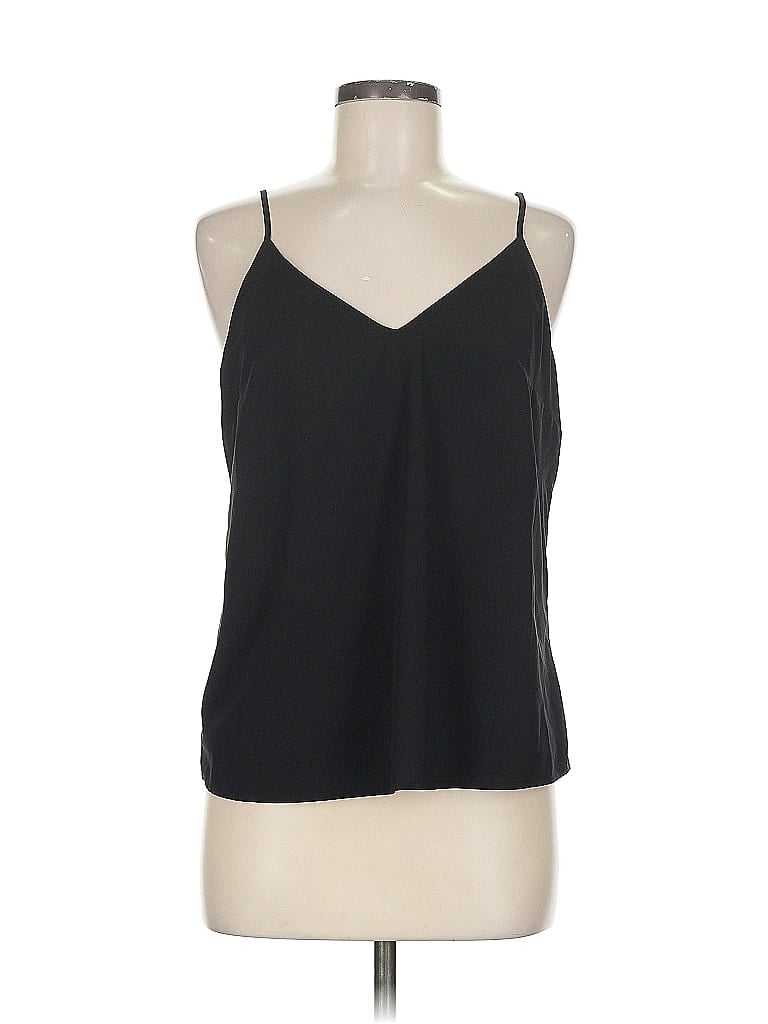Pre-owned A New Day Sleeveless Blouse In Black