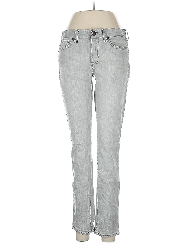 Pre-owned J.crew Factory Store Jeans In Gray