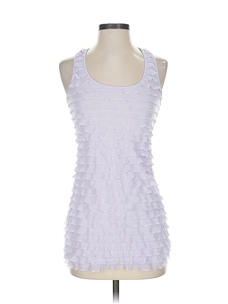 Pre-owned Inc International Concepts Tank Top White Halter Neckline Tops