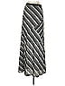 Bobeau Chevron-herringbone Silver Formal Skirt Size S - photo 2