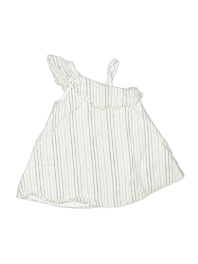 Pre-owned Hope & Henry Kids' Dress In White