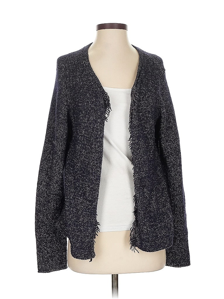 Pre-owned Eileen Fisher Cardigan Sweater In Gray