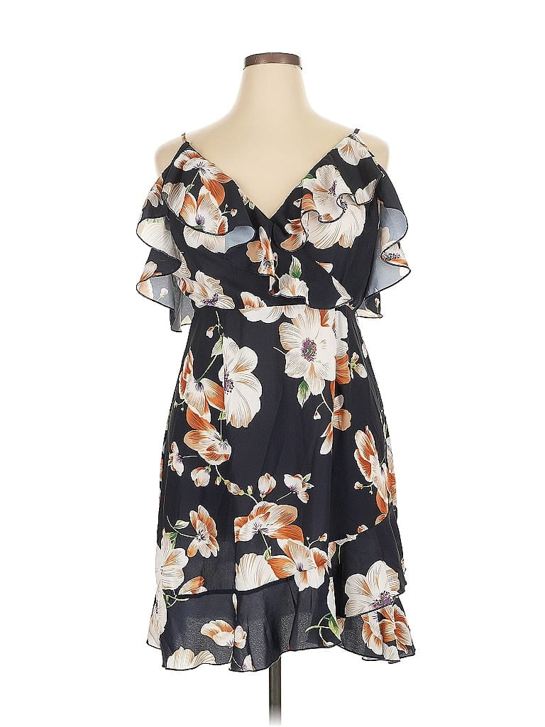 Pre-owned Shein Cocktail Dress In Black