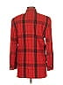 Leslie Fay Plaid Red Blazer Size 8 - photo 2