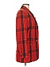 Leslie Fay Plaid Red Blazer Size 8 - photo 4