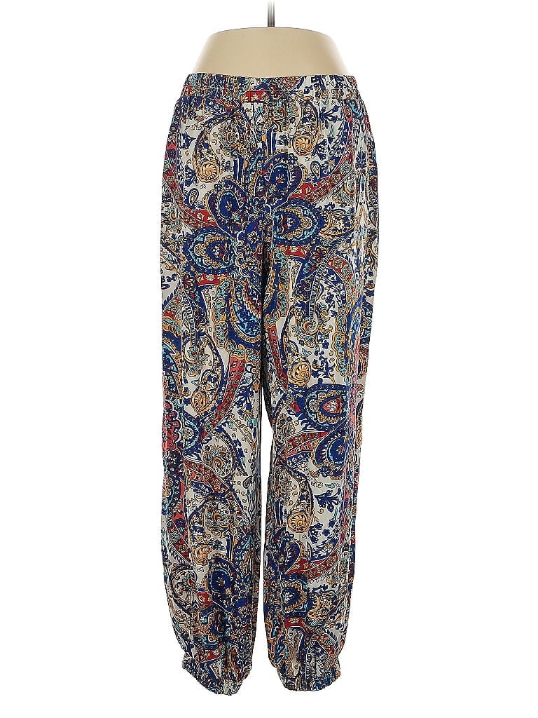 Pre-owned Shein Curve Casual Pants In Blue