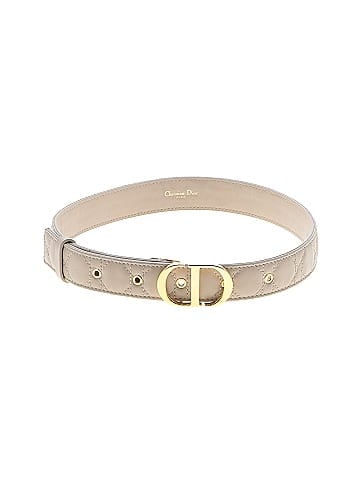 Christian Dior Cannage Calfskin 30 Montaigne Belt (view 1)
