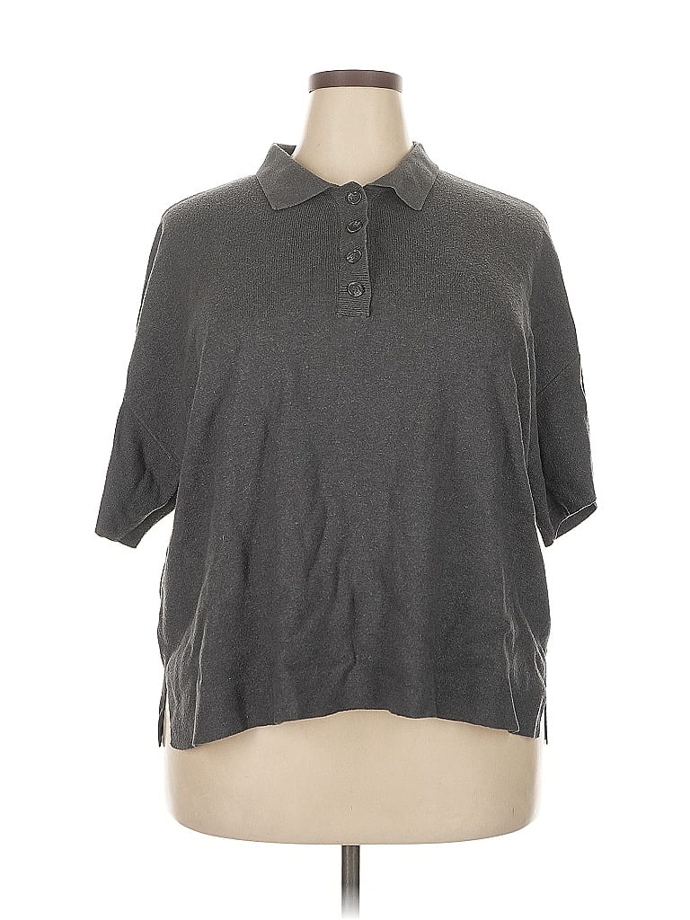 Pre-owned Wayf Pullover Sweater In Gray