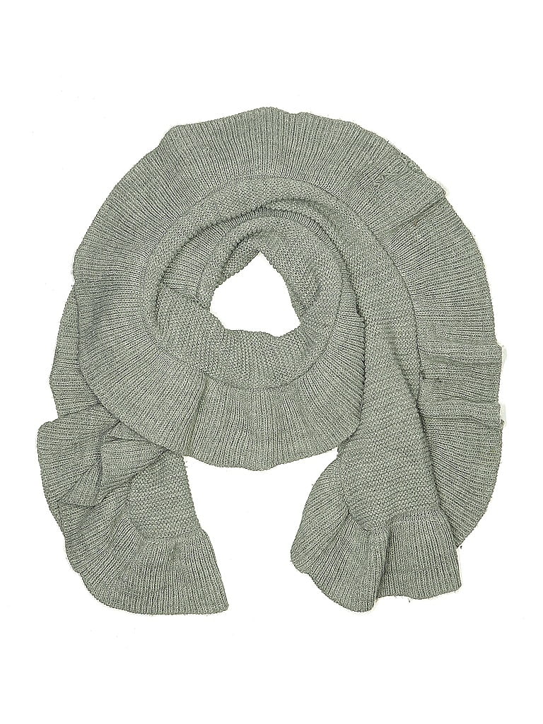 Pre-owned Assorted Brands Scarf In Gray