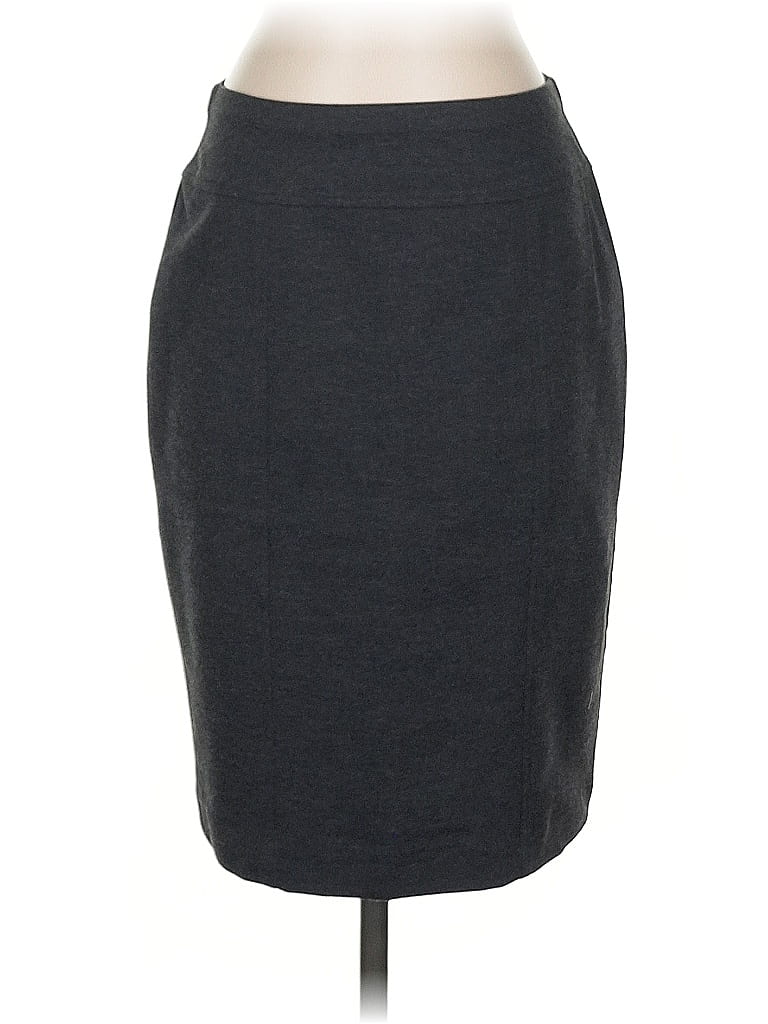 Pre-owned Ellen Tracy Formal Skirt In Gray