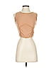 Louna Tan Sleeveless Blouse Size S - photo 1