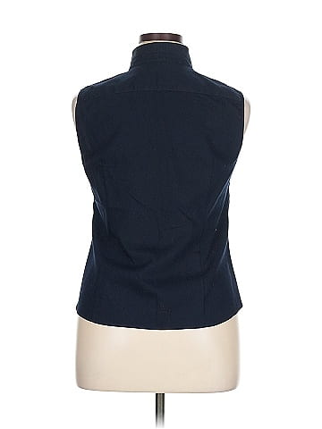 Jones New York Collection Sleeveless Button-Down Shirt (view 2)