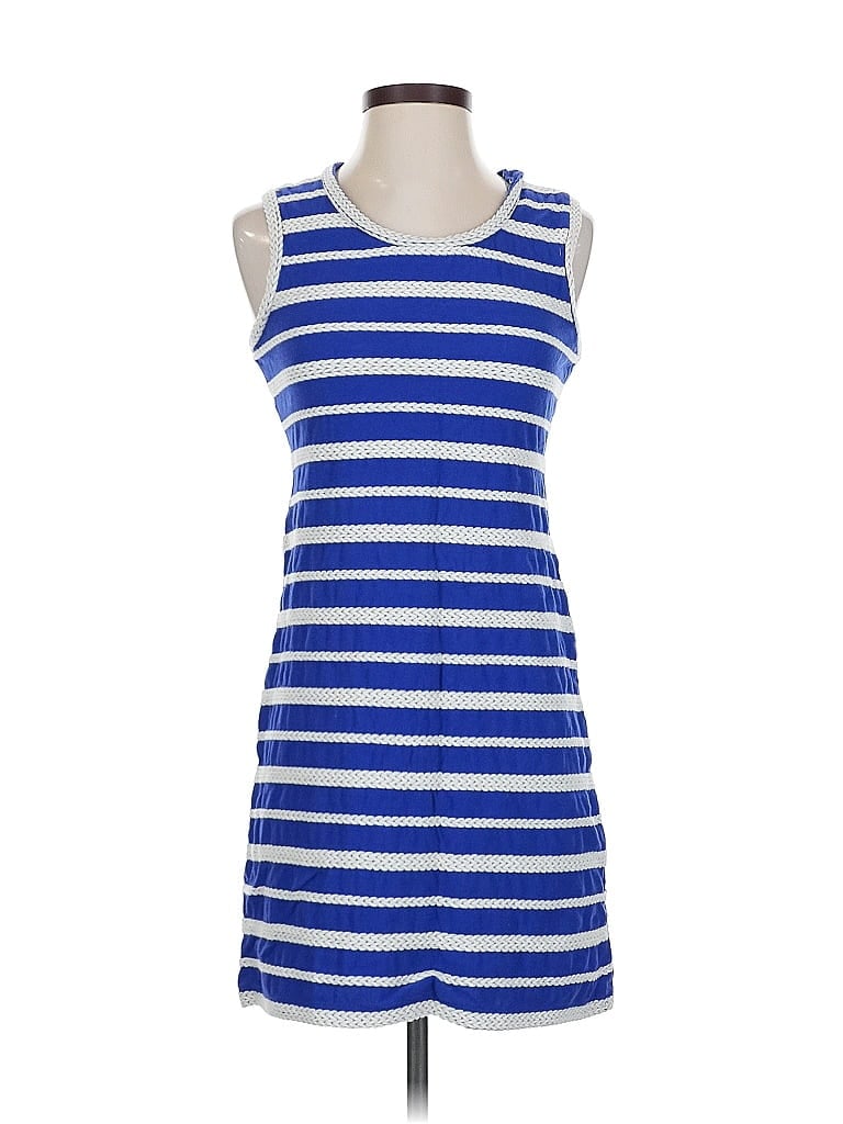Pre-owned Max Studio Casual Dress In Blue