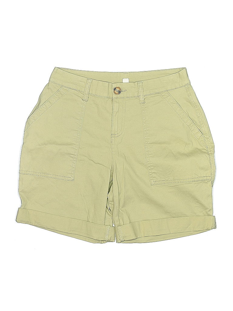 Pre-owned Style & Co Khaki Shorts In Green