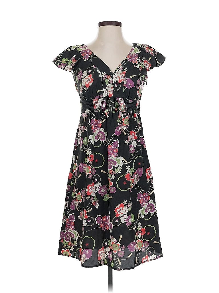 Pre-owned Ann Taylor Loft Casual Dress In Black