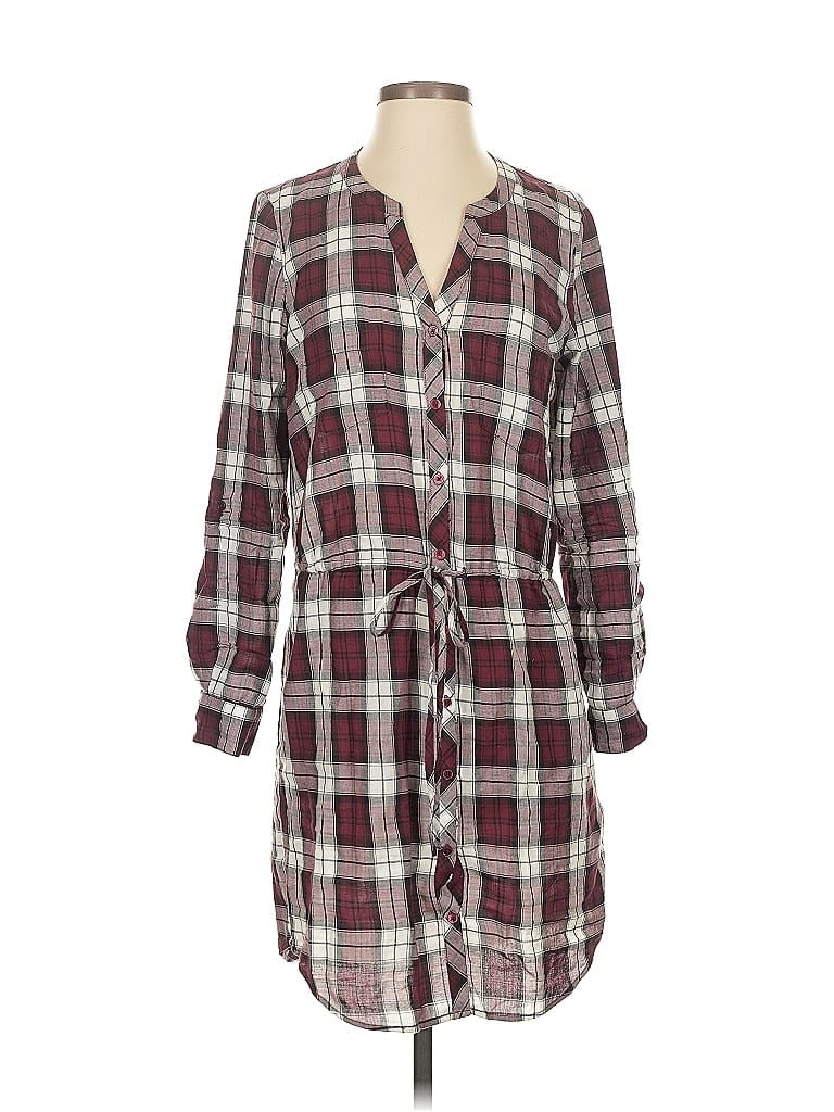 Pre-owned Soft Joie Casual Dress In Burgundy