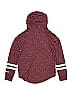Justice Active Burgundy Pullover Hoodie Size 8 - photo 2