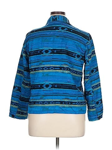 Chico's 3/4 Sleeve Button-Down Shirt (view 2)