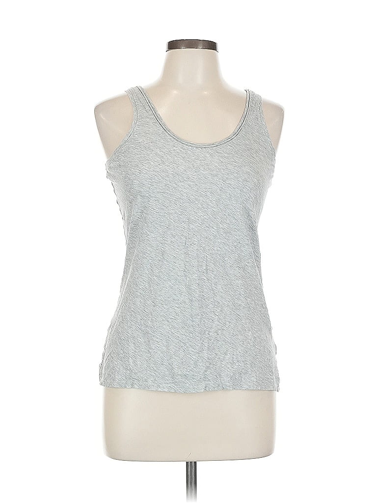 Pre-owned Banana Republic Tank Top Silver Halter Neckline Tops