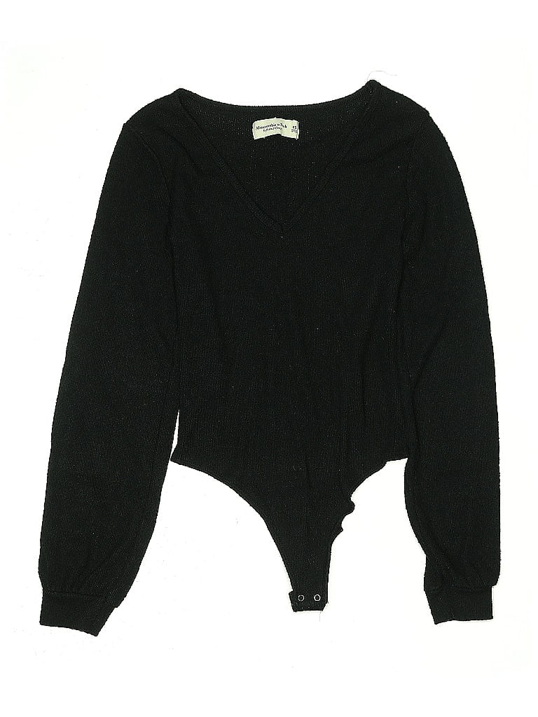 Pre-owned Abercrombie & Fitch Bodysuit In Black
