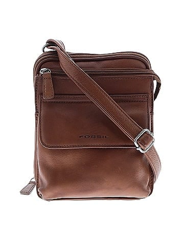 Fossil Leather Crossbody Bag (view 1)
