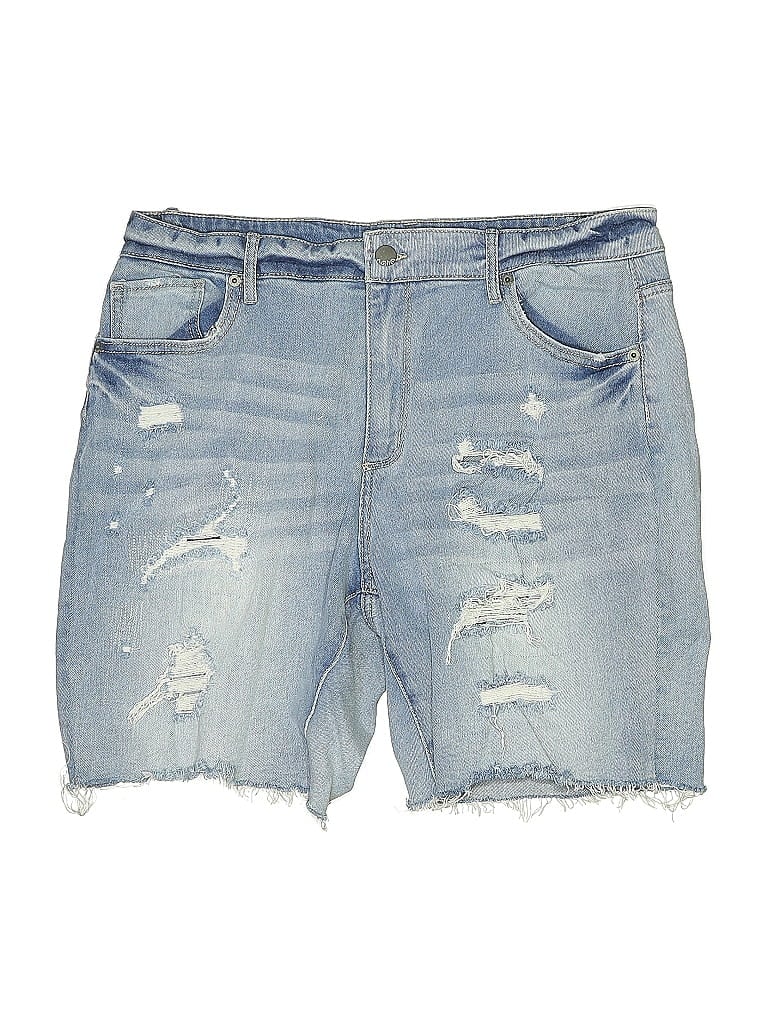 Pre-owned No Boundaries Denim Shorts In Blue