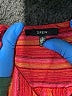 Drew Stripes Red Casual Dress Size S - photo 7