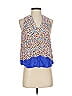 Maeve 100% Rayon Blue Sleeveless Blouse Size 0 - photo 1