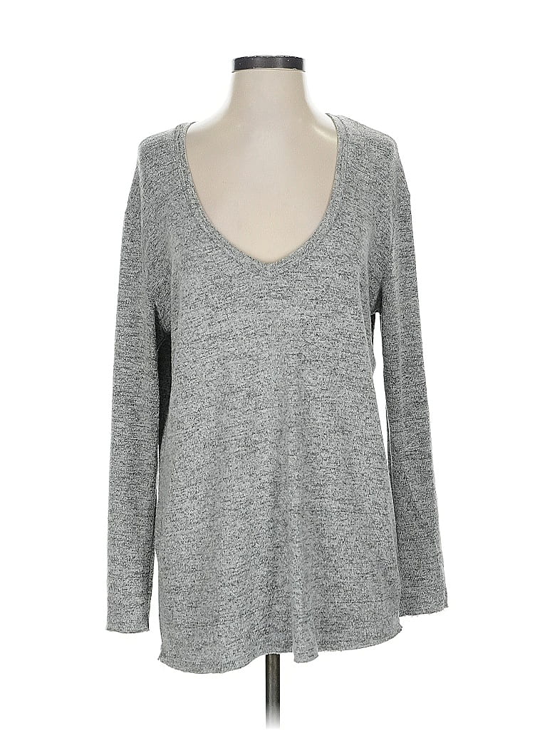 Pre-owned Bp. Pullover Sweater In Gray