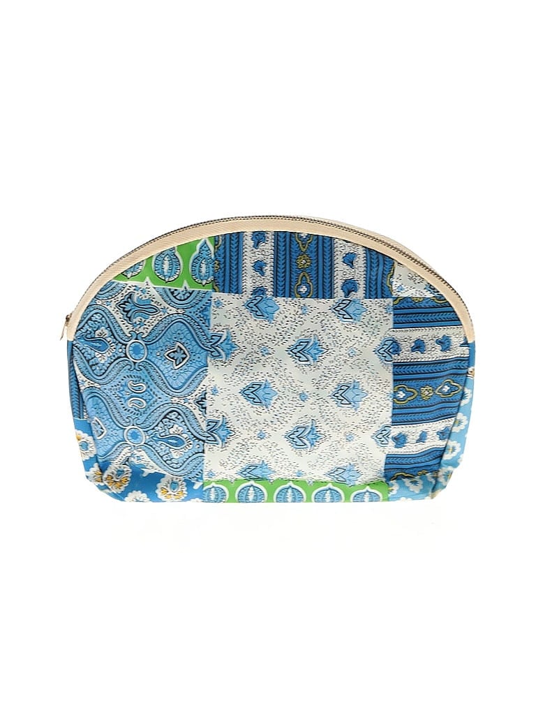 Pre-owned Unbranded Makeup Bag In Blue