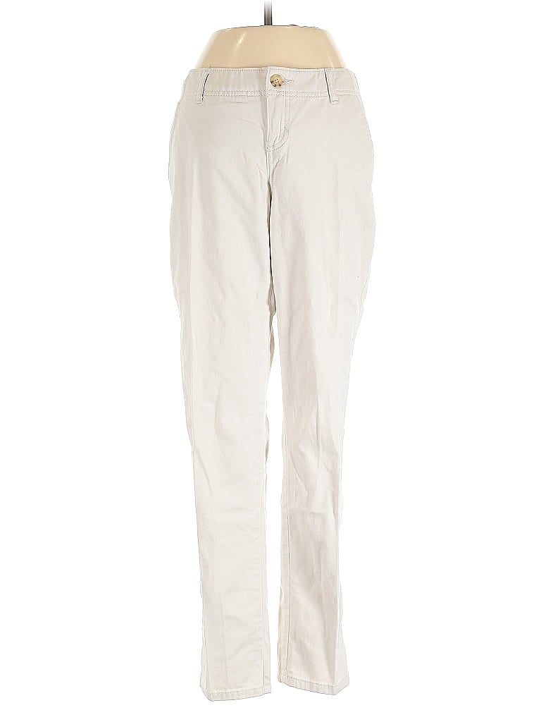 Pre-owned Abercrombie & Fitch Casual Pants In White