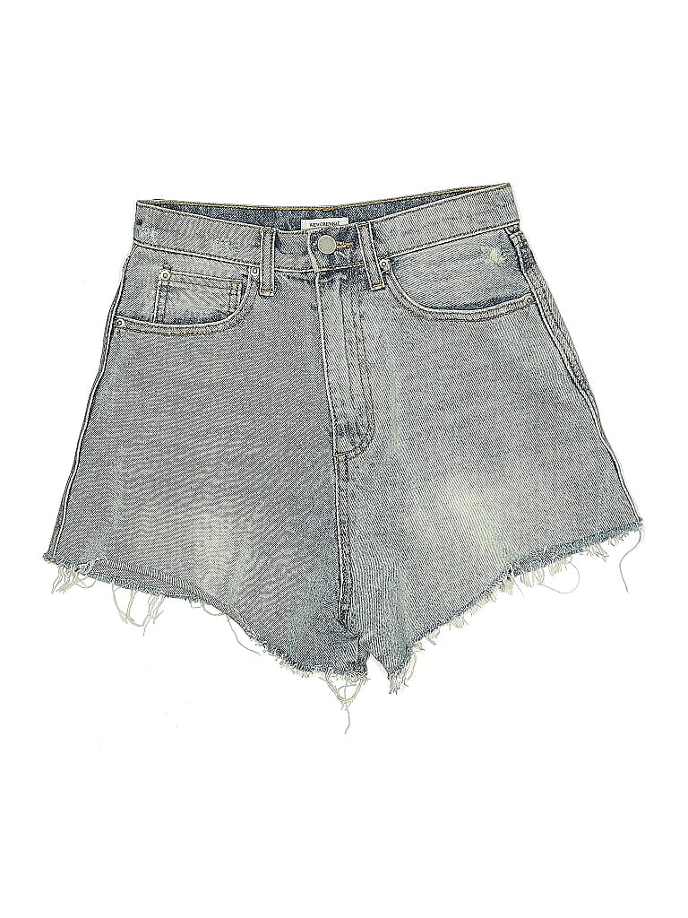 Pre-owned Weworewhat Denim Shorts In Gray