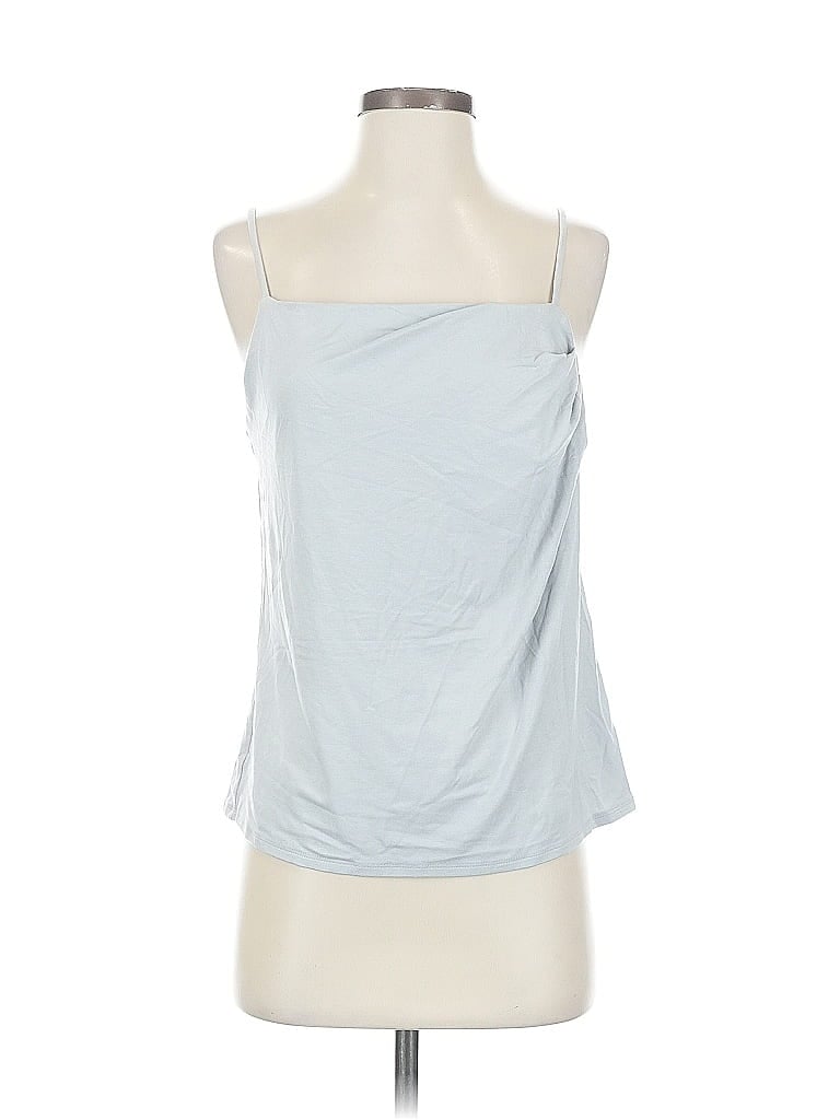 Pre-owned Banana Republic Factory Store Tank Top Blue Strapless Neckline Tops