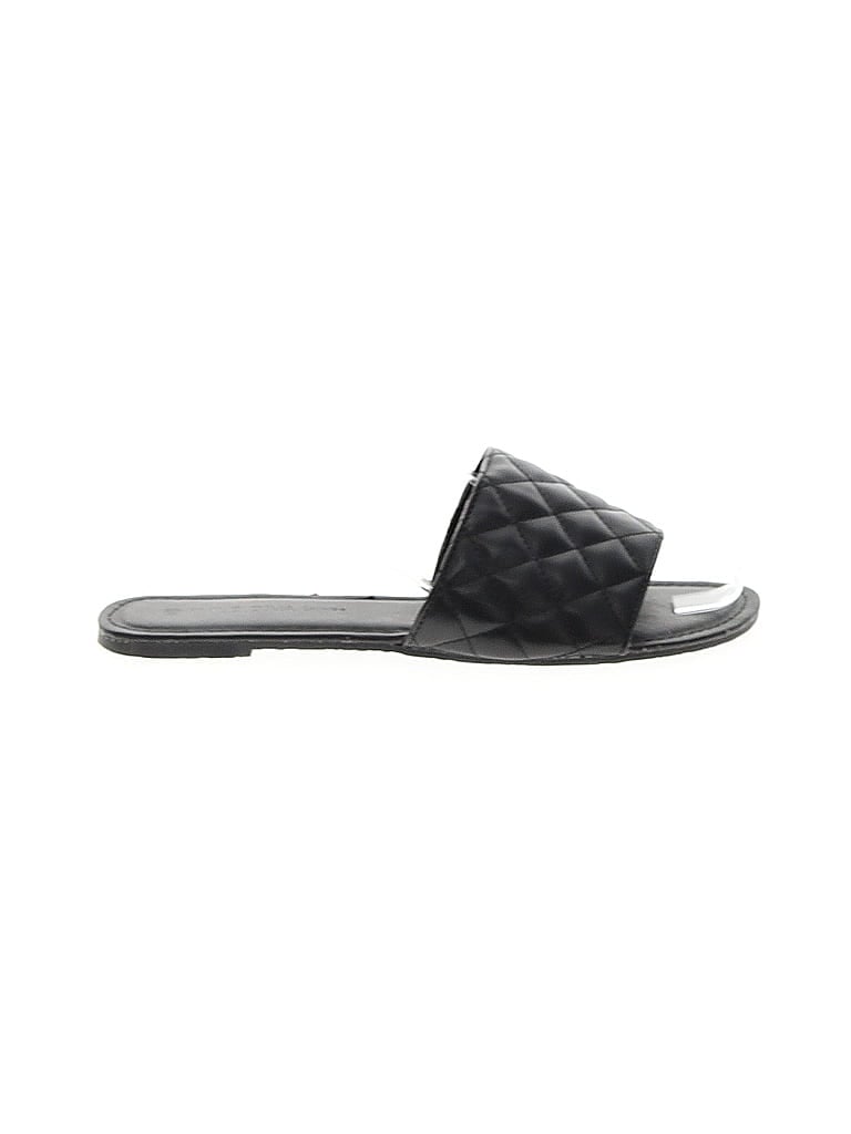 Pre-owned Wild Diva Sandals In Black