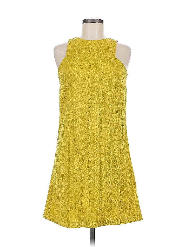 Pre-owned H&m Casual Dress In Yellow