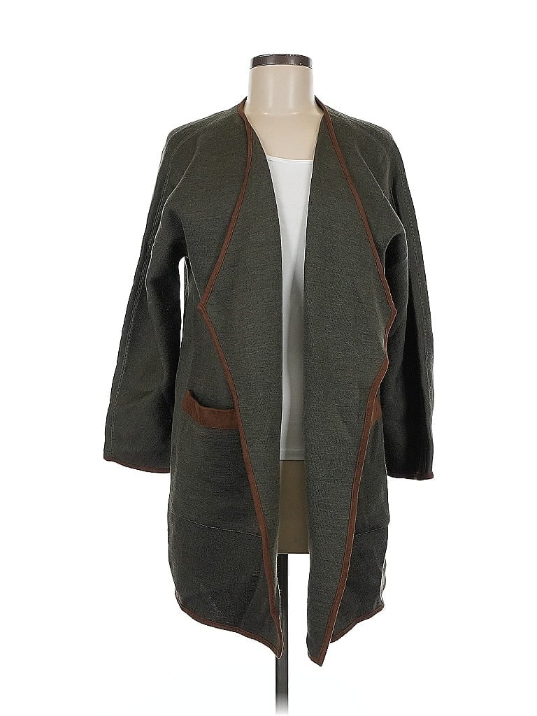 Pre-owned Soft Surroundings Coat In Gray