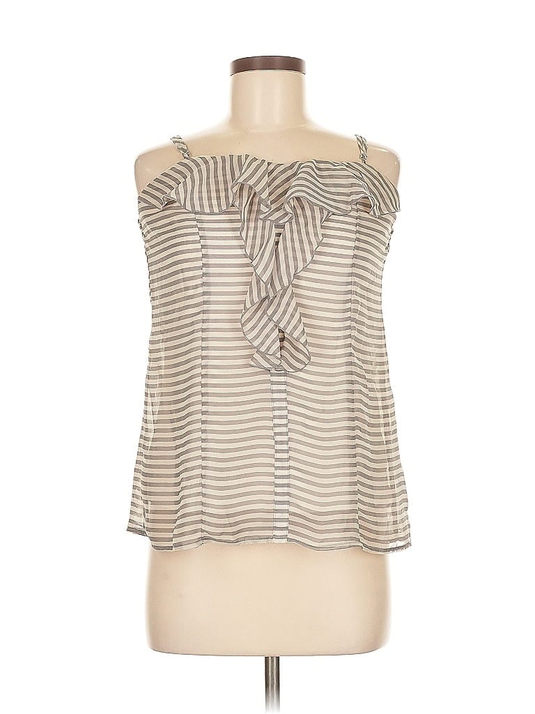 Pre-owned Xhilaration Sleeveless Blouse In Brown