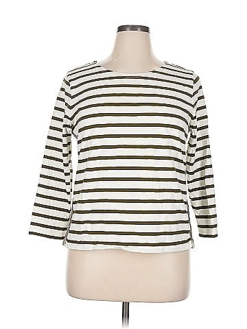 J.Crew 3/4 Sleeve T-Shirt (view 1)