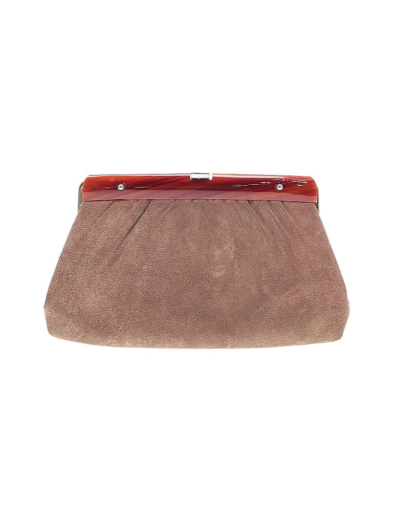 Pre-owned Unbranded Clutch In Brown