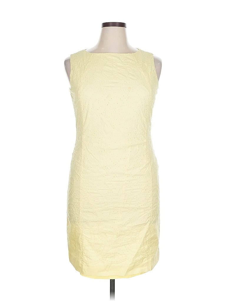 Pre-owned Talbots Cocktail Dress In Yellow